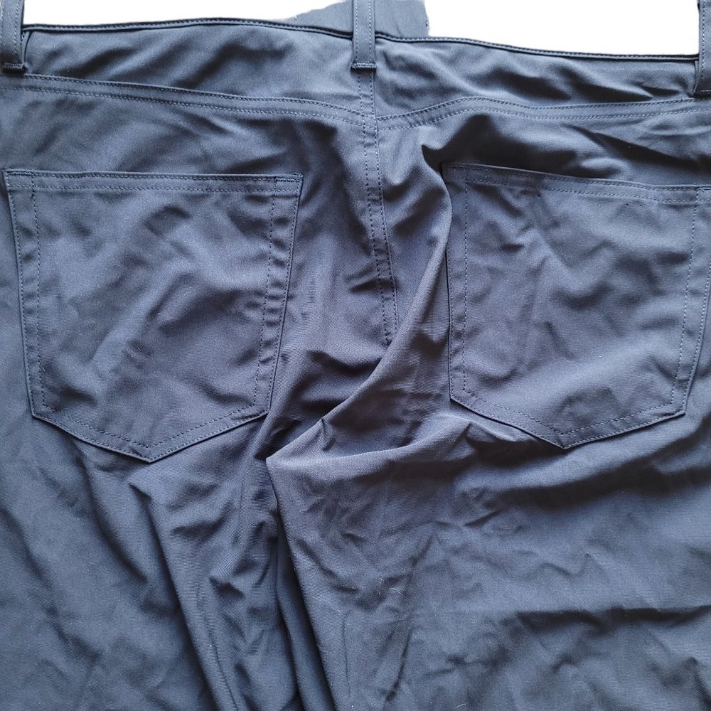 Tailor Vintage Men's 32x30 Performance Tech Pants Navy Canaan Slim Fit $108 - Picture 6 of 12